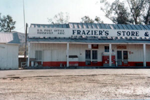 Roosevelt post office inside Frazier's Store