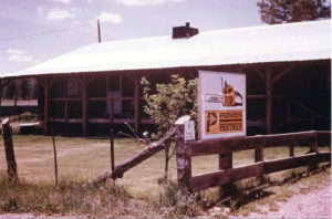 Pinedale post office, 1985