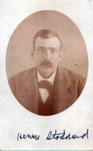 Henry Stoddard, Stoddard postmaster