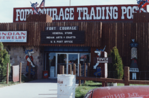 Fort Courage Trading Post General Store Indian Arts and Crafts US Post Office